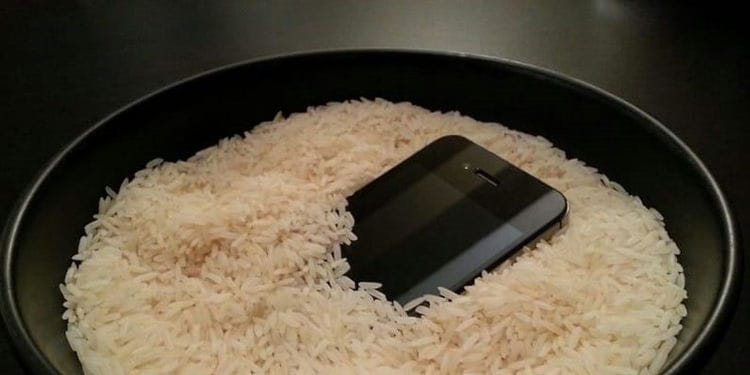 Телефон и рис: вся правда о том, нужно ли держать «утонувший» смартфон в крупе? Правда или вымысел: может ли рис спасти утонувший телефон