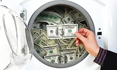 What if I accidentally washed my money in the washing machine? What if I washed my money? There is an exit!