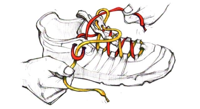 6 способів правильно шнурувати і зав'язувати бігові кросівки. Як правильно шнурувати кросівки?