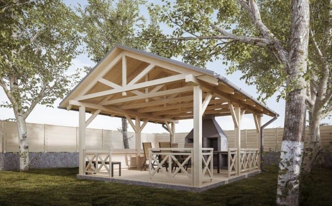 Como fazer um gazebo de jardim com as próprias mãos. Gazebo para uma residência de verão - uma seleção de fotos de opções de design de sucesso