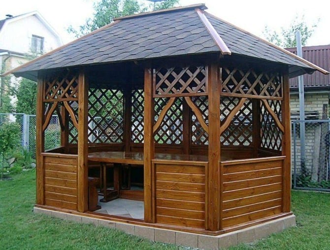 Como fazer um gazebo de jardim com as próprias mãos. Gazebo para uma residência de verão - uma seleção de fotos de opções de design de sucesso