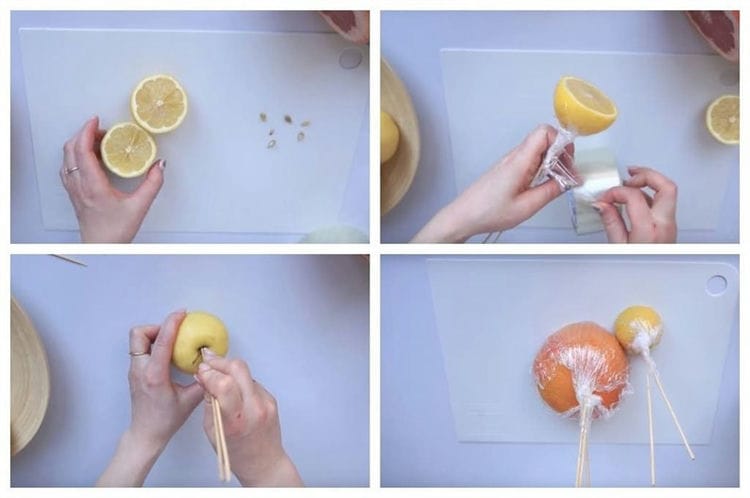 Ein Strauß Obst, Süßigkeiten und Blumen mit eigenen Händen: Meisterkurse mit schrittweisen Fotos und Videos für Anfänger. Ein Obststrauß: So sammeln und arrangieren Sie einen schönen Obststrauß mit Ihren eigenen Händen (100 Fotos)