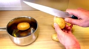 Cómo pelar patatas de forma rápida y sencilla. Cómo pelar patatas rápidamente: 5 formas