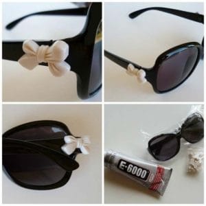 15 ideas para decorar tus gafas de sol. Decoración de gafas de sol