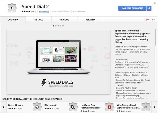 De viktigste utvidelsene for Google Chrome. Et utvalg nyttige utvidelser for Google Chrome