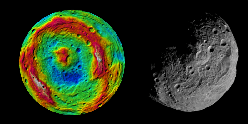 Spitze der höchsten Gipfel unseres Sonnensystems. Der höchste Berg der Welt