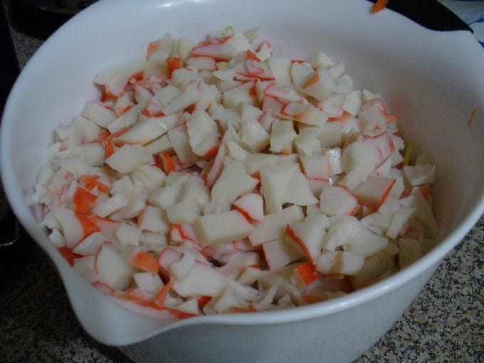 Squid salad - homemade and delicious recipes. Squid salad