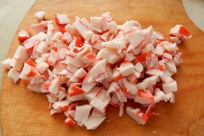 Squid salad - homemade and delicious recipes. Squid salad