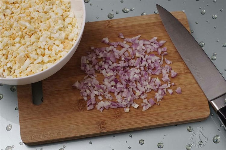 Squid salad - homemade and delicious recipes. Squid salad