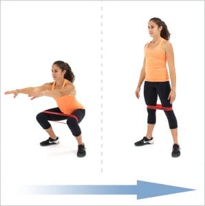 So wählen Sie ein Band (Stoßdämpfer oder Gummiband für Fitness). Übungen mit einem Expander