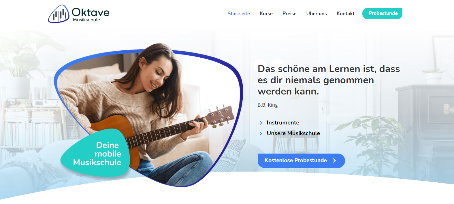 Musikschule „musikschule-oktave.de“: Wo Leidenschaft und Professionalität zusammenkommen